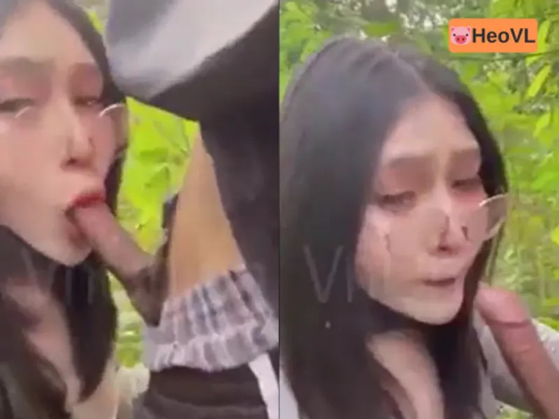 đi dã ngoại tiện đụ con ghệ ở trong rừng