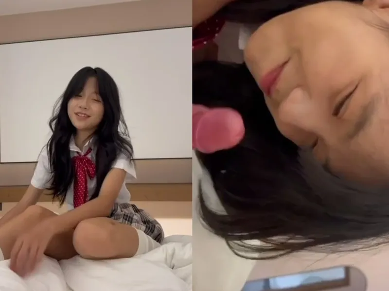 Em loli dễ thương liếm chim biến em thành con em đào nứng p1